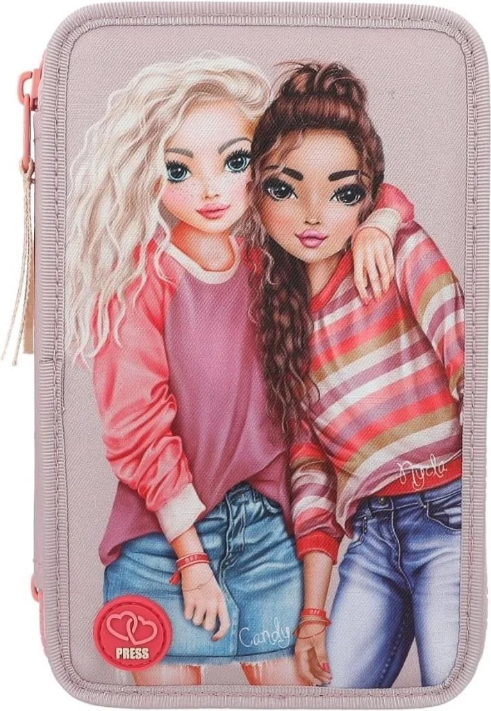 Top Model Best Friends 3 Tier Full Pencil Case