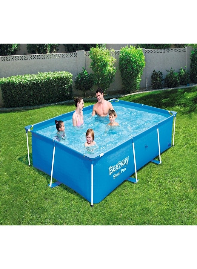 Bestway - Steel Pro Power Pro Frame Pool blue 2.59m x 1.70m x 61cm - 56403 - Image 3