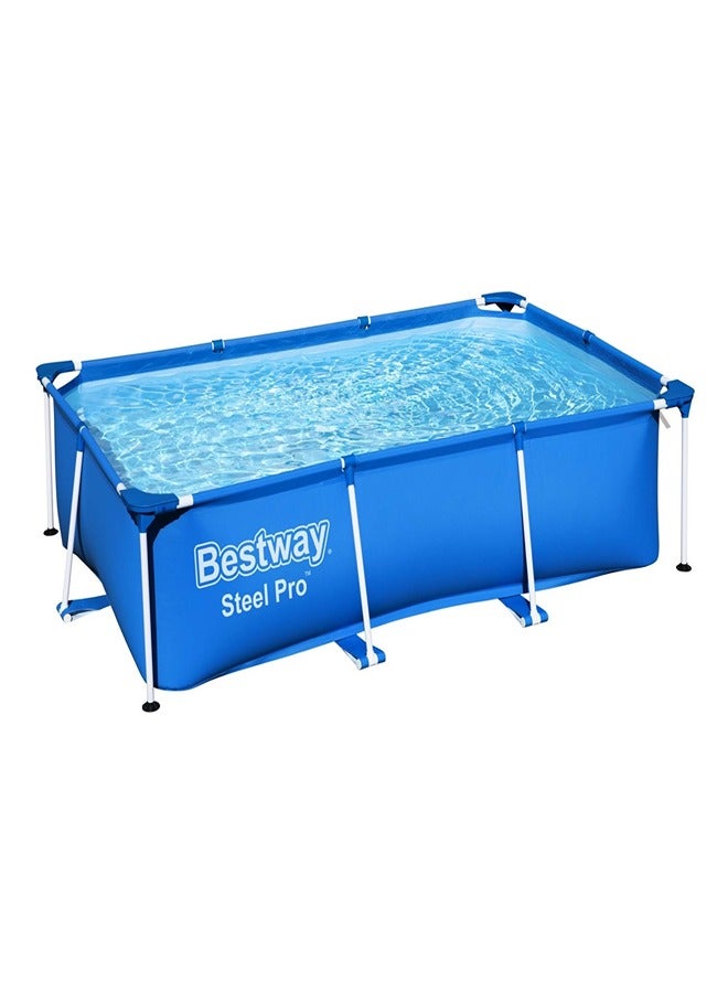 Bestway - Steel Pro Power Pro Frame Pool blue 2.59m x 1.70m x 61cm - 56403 - Image 1