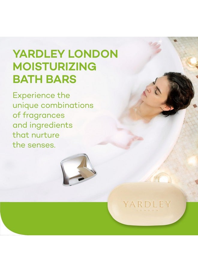 Yardley Yardley London Nourishing Bath Soap Bar Aloe & Avocado, Conditions Skin with Creamy Avocado & Olive Extracts, 4.0 oz Bath Bar, 1 Soap Bar  - Image 4