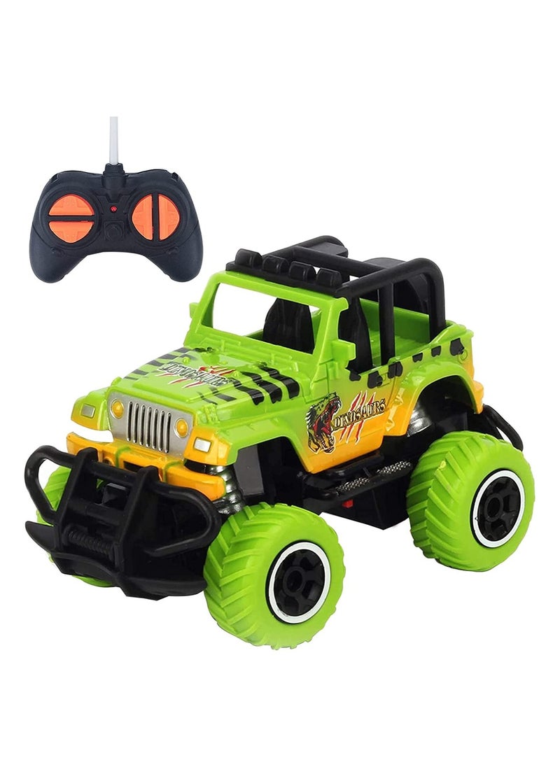 Swift Mini RC Remote Control Car Toy  for Kids, Boys and Girls with 1:43 Scale, Toy for Toddlers and Kids, 3 to 8 Years Old Green  - Image 1