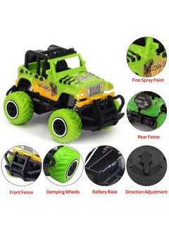 Swift Mini RC Remote Control Car Toy  for Kids, Boys and Girls with 1:43 Scale, Toy for Toddlers and Kids, 3 to 8 Years Old Green  - Image 2