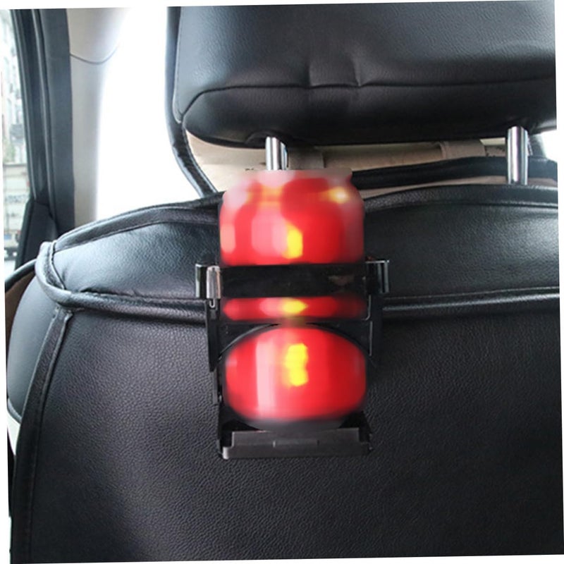FAVOMOTO 2pcs Car Beverage Holder and Phone Storage Rack Multi-Functional Auto Cup Holder for Drinks Space-Saving Design Easy Installation Compatible Vehicles - Image 3