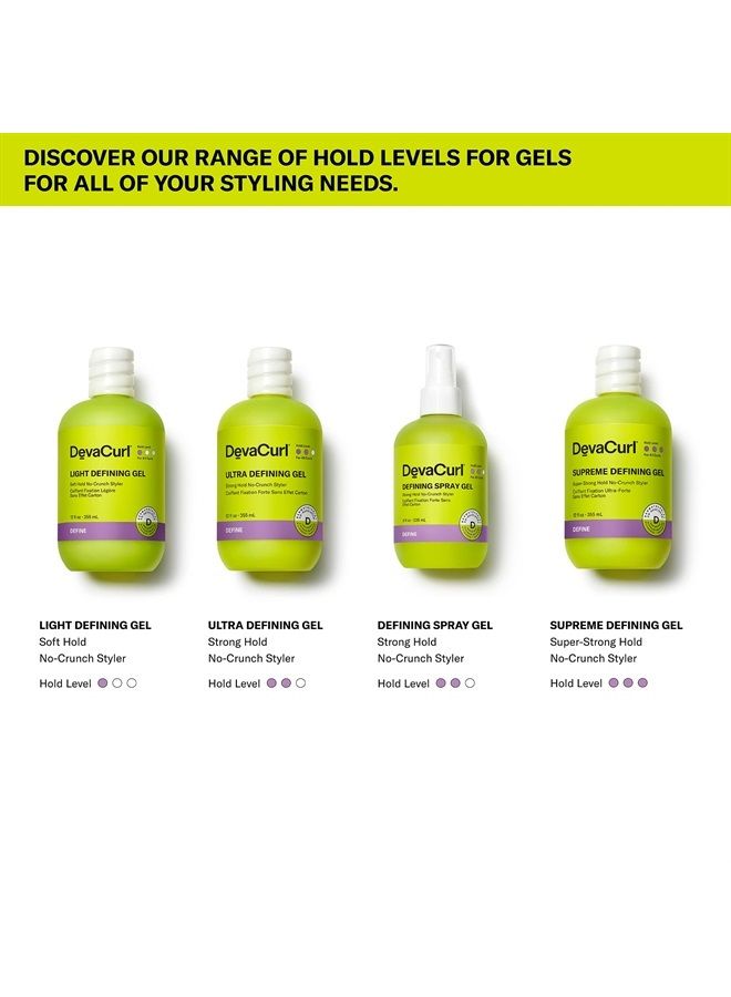DevaCurl Ultra Defining Gel Strong Hold No-Crunch Styler, Bright Breeze, 32 fl. oz. - Image 5