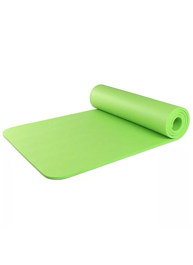Huitich NBR Yoga Mat with Comfort, Durability, and Style - Green, 183x61x1cm  - Image 1