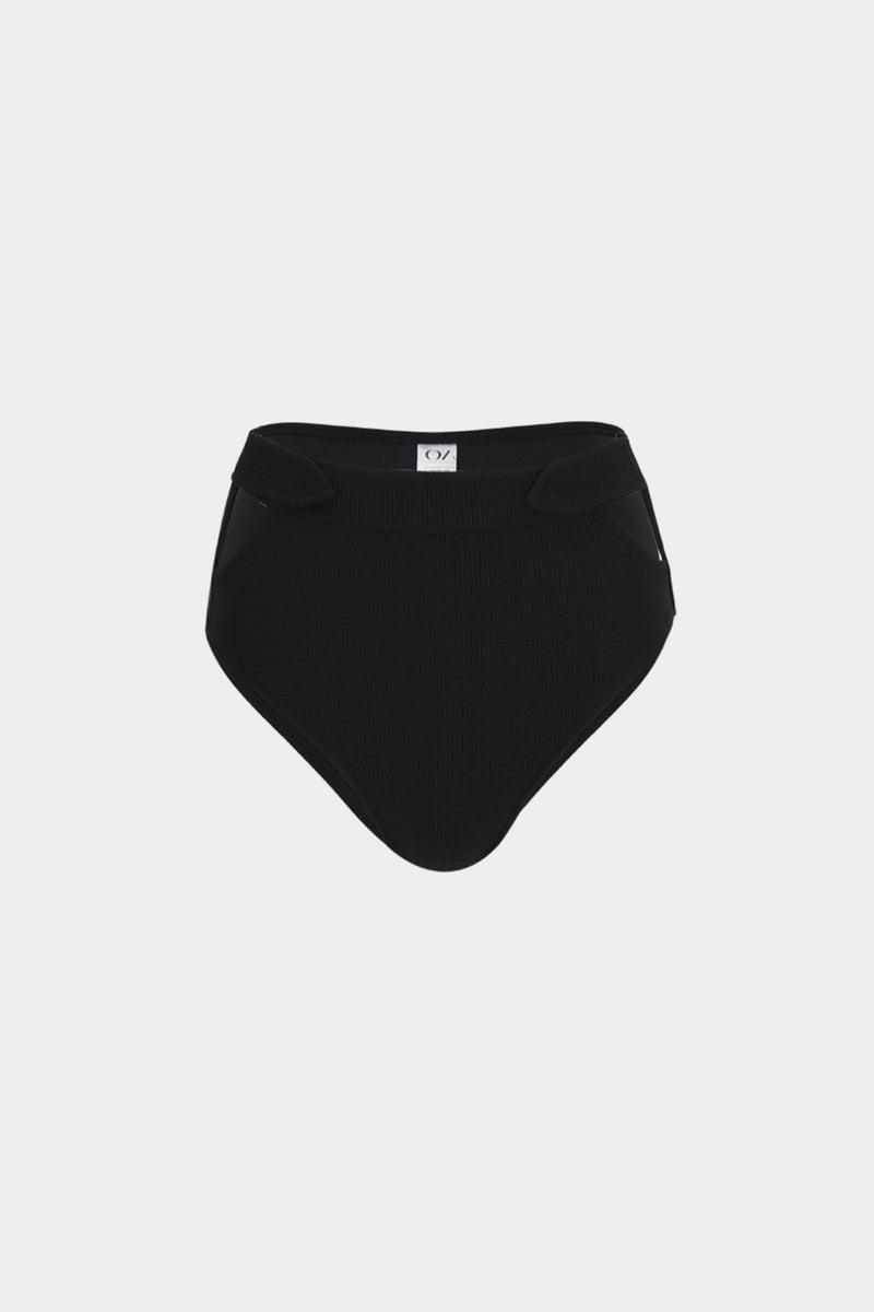 Açelya Okcu Azalea Okcu Premium Textured High Waist Idunn Fit Women's Bikini Bottom  - Image 1