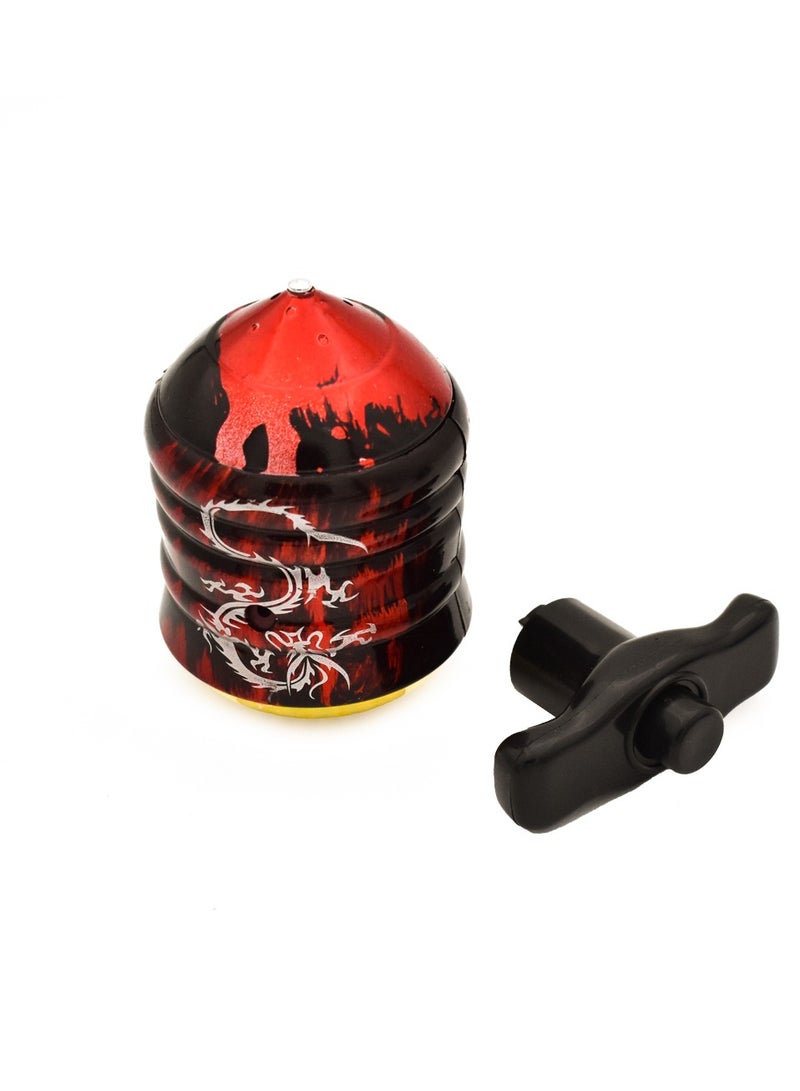 سبينر لعبة سبينر ليزر خشبي بسبعة مصابيح ليد - Image 1