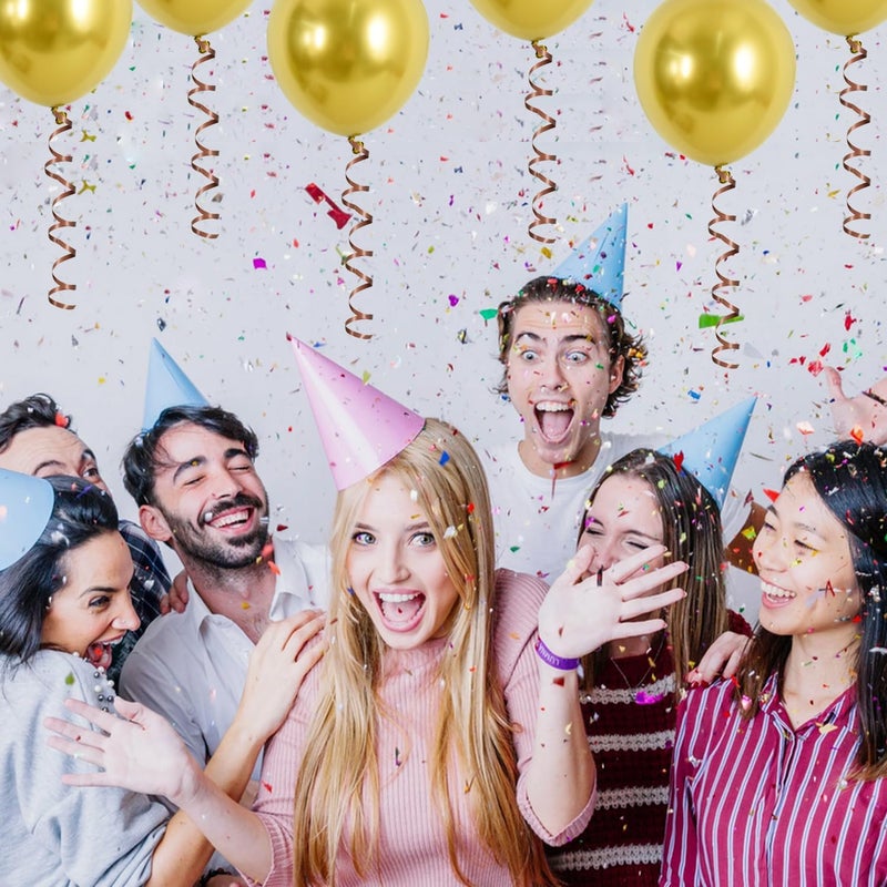 TONIFUL 500 Yards Curling Ribbon-Balloon Ribbon-Balloon String for Art&Craft Decor,Gift Wrapping,Ribbons and Bows for Thanksgiving kChristmas New Year Birthday Gifts Graduation Supplies (Brown) - Image 4