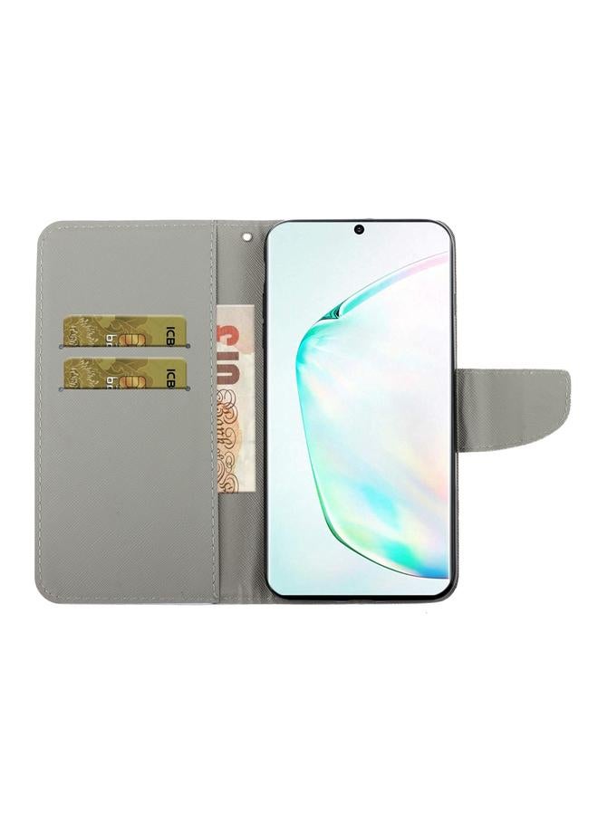 Zaboon Case For Galaxy Note 10 3D Colored Drawing Horizontal Flip PU Leather Case with Holder & Card Slots & Wallet - Image 4