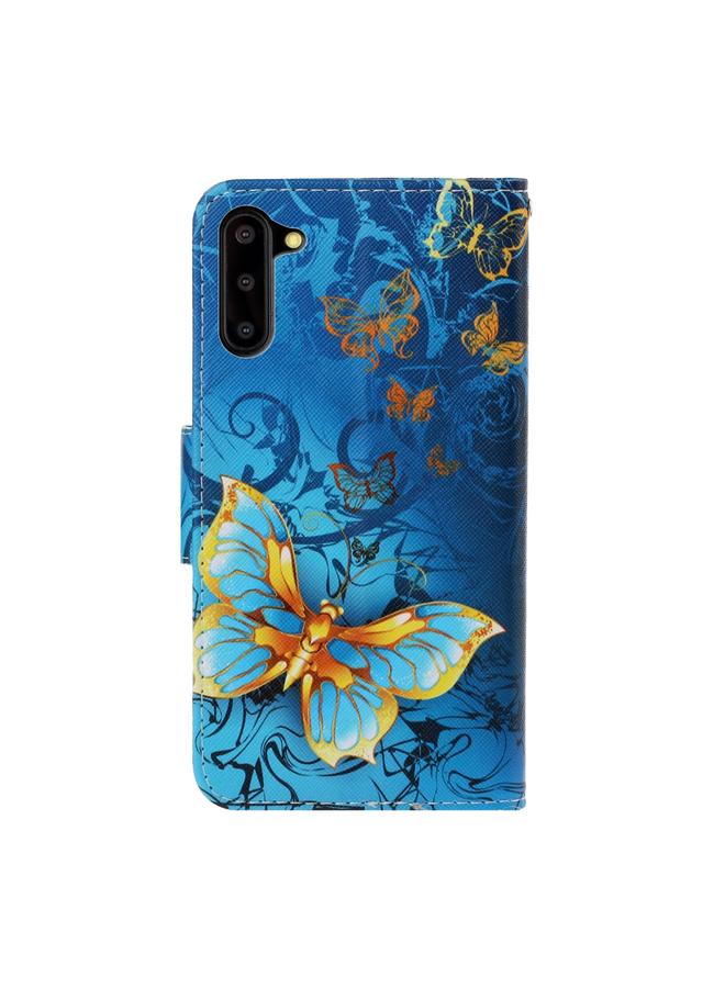 Zaboon Case For Galaxy Note 10 3D Colored Drawing Horizontal Flip PU Leather Case with Holder & Card Slots & Wallet - Image 3