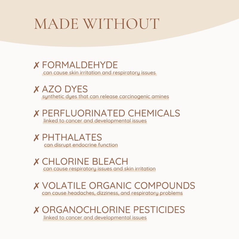 ميك ميك أورجانيكس Makemake Organics حماة الوسائد العضوية (مجموعة من 2) حالات وسادة القطن المعتمدة معتمدة من السحاب المقاومة الطبيعية المقاومة الطبيعية آمنة غير سامة الوسائد الملك (20x36 لؤلؤة بيضاء)  - Image 3