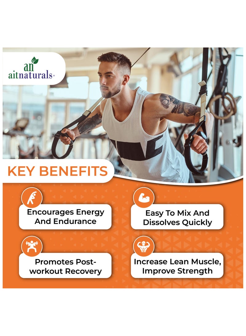 Creatine Monohydrate Powder, Unflavored 400g, 80 Servings - view 4