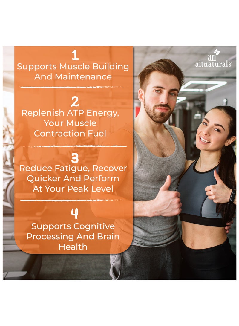 Creatine Monohydrate Powder, Unflavored 400g, 80 Servings - view 5