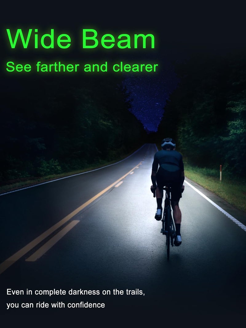 TOWILD CL1000 Bike Lights Rechargeable Bike Headlight Gifts for Lifetime Cyclist,Commuter Cyclists,Superbright Bike Light,Long-Lasting Time,Christmas Stocking Stuffers - Image 4