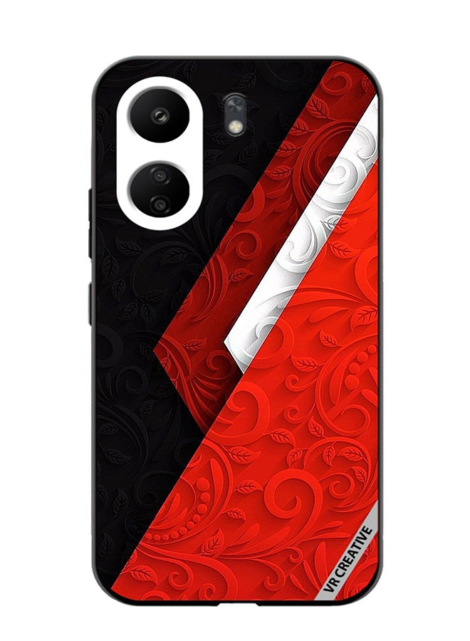 VR CREATIVE Protective Case Cover For Xiaomi Redmi 13C Texture Design Multicolour - Image 1