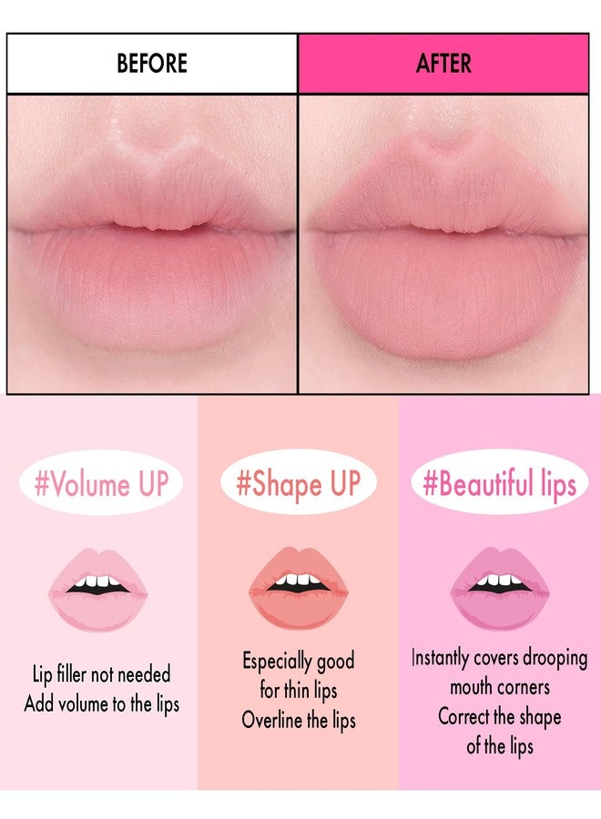 Amuse أميز سيوول ليب سمودجر 01 بوكسونغا | خوخي نود | غير لامع، كريمي، ناعم، مخملي، خالي من القسوة، للعناية بالشفتين، طويل الأمد، متعدد الاستخدامات، نباتي - Image 3