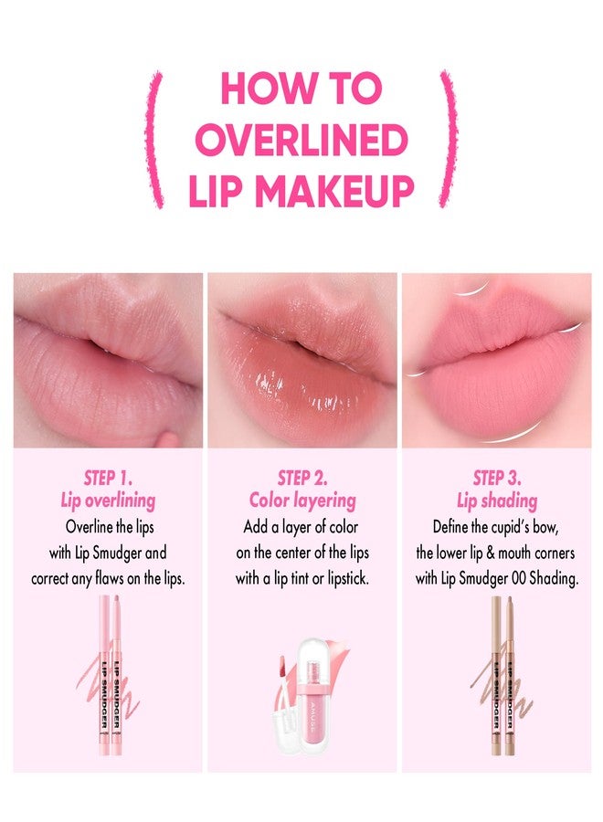 Amuse أميز سيوول ليب سمودجر 01 بوكسونغا | خوخي نود | غير لامع، كريمي، ناعم، مخملي، خالي من القسوة، للعناية بالشفتين، طويل الأمد، متعدد الاستخدامات، نباتي - Image 4