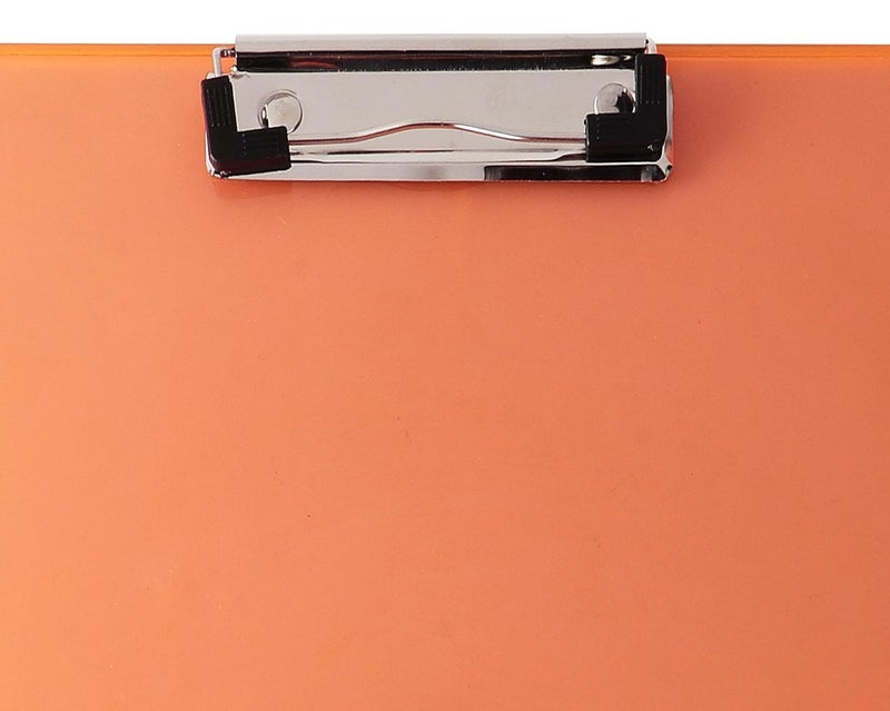 CUBIC Orange Premium Exam Clipboard | 35 x 24 Size | Unbreakable Writing Pad with Metal Clip for Students, Office & Coaching Use - Image 4