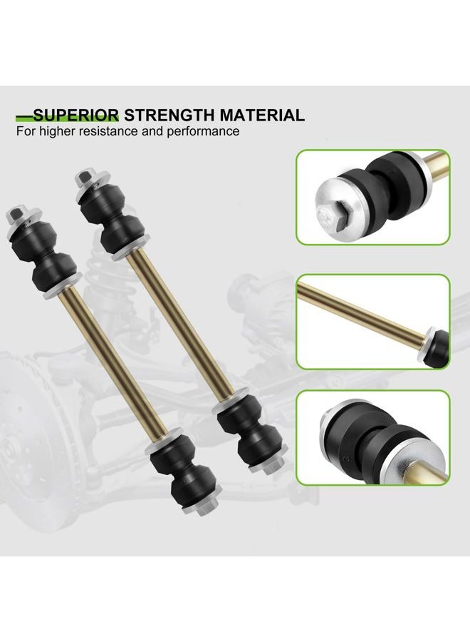 SCITOO 6pcs Suspension Kit 2 Sway Bar Links 2 Outer 2 Inner Tie Rod Ends for Cadillac Escalade EXT for Chevrolet Avalanche 1500 02-06 Silverado 1500 for GMC Sierra 1500 99-06 Tahoe Yukon 01-06 4WD - Image 5