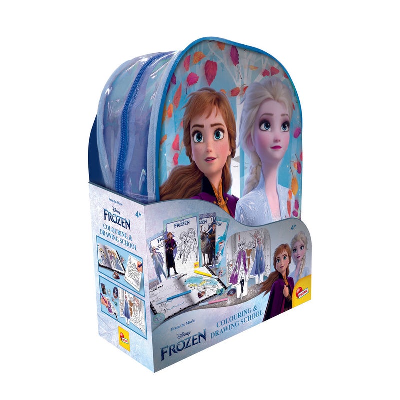 LISCIANI FROZEN BACKPACK COLORING AND DRAWING KIT 92925