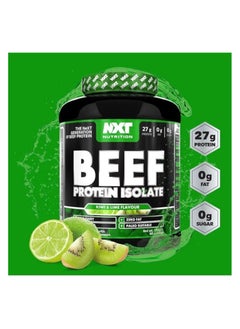 NXT Nutrition Beef Protein Isolate, Kiwi & Lime Twist Flavour, 1.8kg, 60 Servings  - Image 2