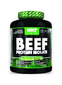 NXT Nutrition Beef Protein Isolate, Kiwi & Lime Twist Flavour, 1.8kg, 60 Servings  - Image 1