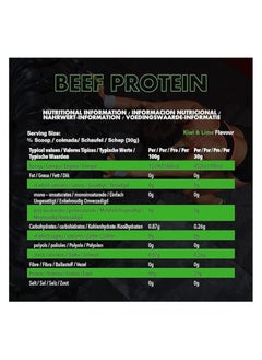 NXT Nutrition Beef Protein Isolate, Kiwi & Lime Twist Flavour, 1.8kg, 60 Servings  - Image 3