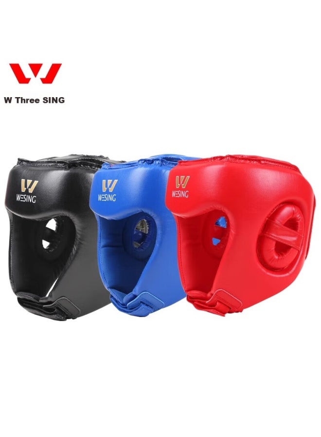 Nine Day Mountain Jiurishan Sanda Protective Gear Set, Adult And Children Boxing Training Fitness Equipment Gloves , Red, S - Image 4