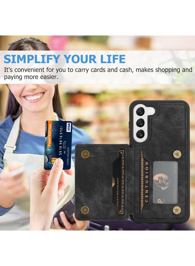اس-توب جراب لهاتف Samsung Galaxy S23 5G Dream غطاء خلفي مغناطيسي مع محفظة للبطاقات - Image 3