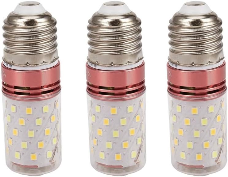 مصباح الذرة LED بثلاث درجات حرارة لونية E27 12W أبيض دافئ إضاءة عالية توفير للطاقة - Image 2