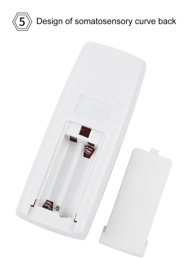 Universal AC Remote Control Compatible with Gree Air Conditioner Models | Easy-to-Use Replacement Remote for Cooling & Heating Functions | Multi-Function Air Conditioner Controller with LCD Display | Durable & Reliable Remote for Efficient Climate Control