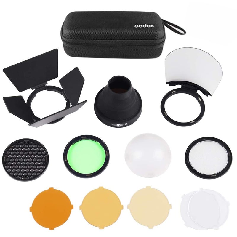 Godox AK-R1 Accessories Kit for Godox H200R Ring Flash Head Godox AD100PRO / AD200 / AD200Pro / Godox V1 / Godox V1 Pro Round Head Flash Accessories Easy to Use - Image 1
