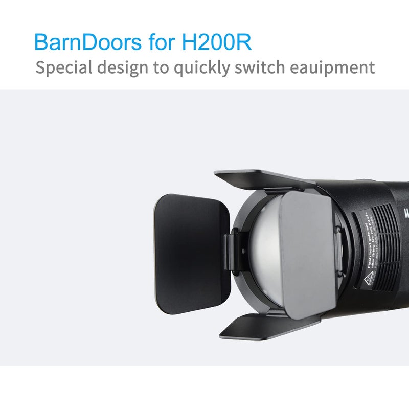 Godox AK-R1 Accessories Kit for Godox H200R Ring Flash Head Godox AD100PRO / AD200 / AD200Pro / Godox V1 / Godox V1 Pro Round Head Flash Accessories Easy to Use - Image 4