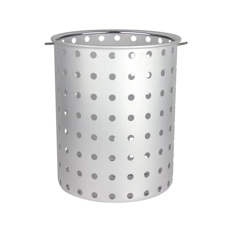 CHARD AFB-30 Aluminum Frying Basket Pots, 30-Quart, Stainless Steel - Image 1