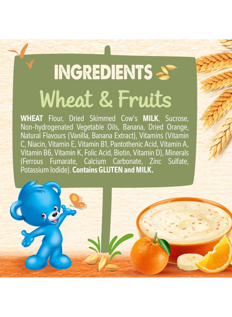 Cerelac Wheat and Fruits with Milk Cereal 400g - Image 4