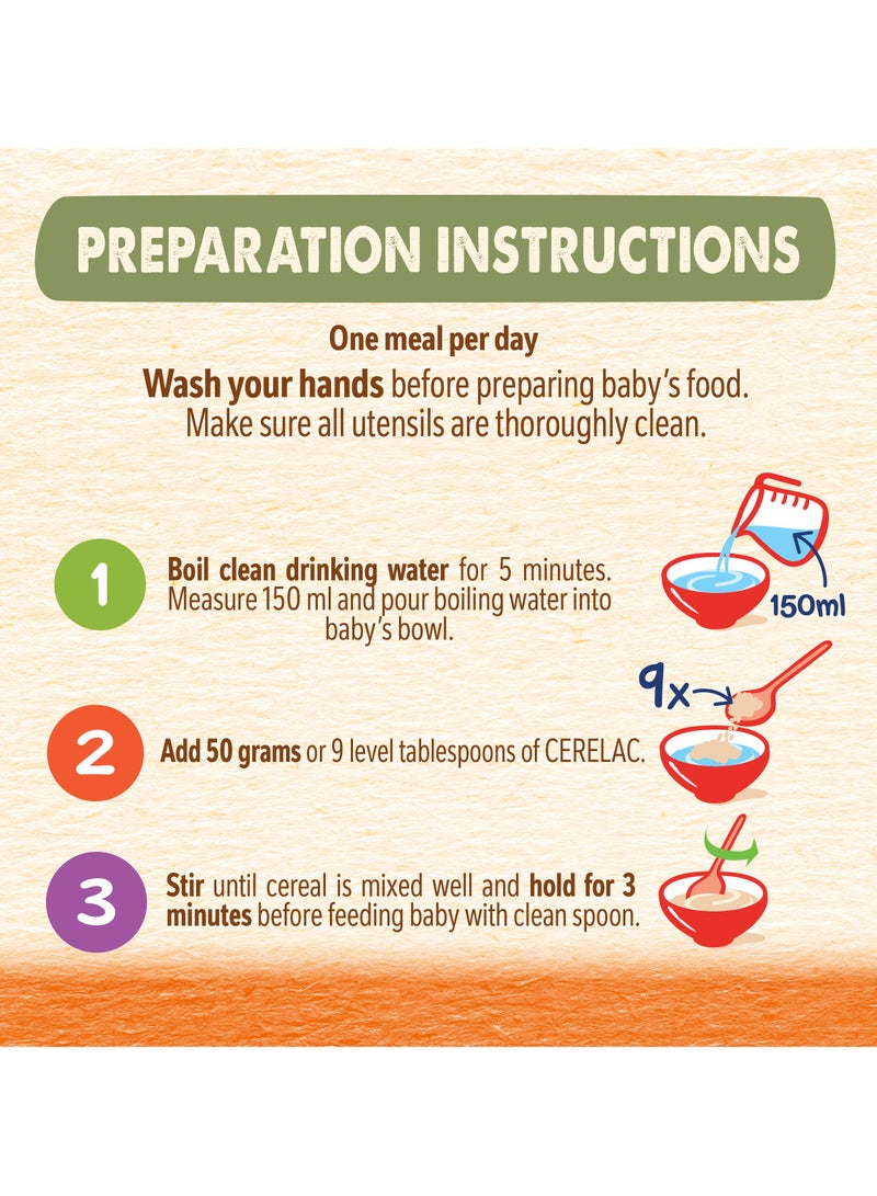 Cerelac Wheat and Fruits with Milk Cereal 400g - Image 5