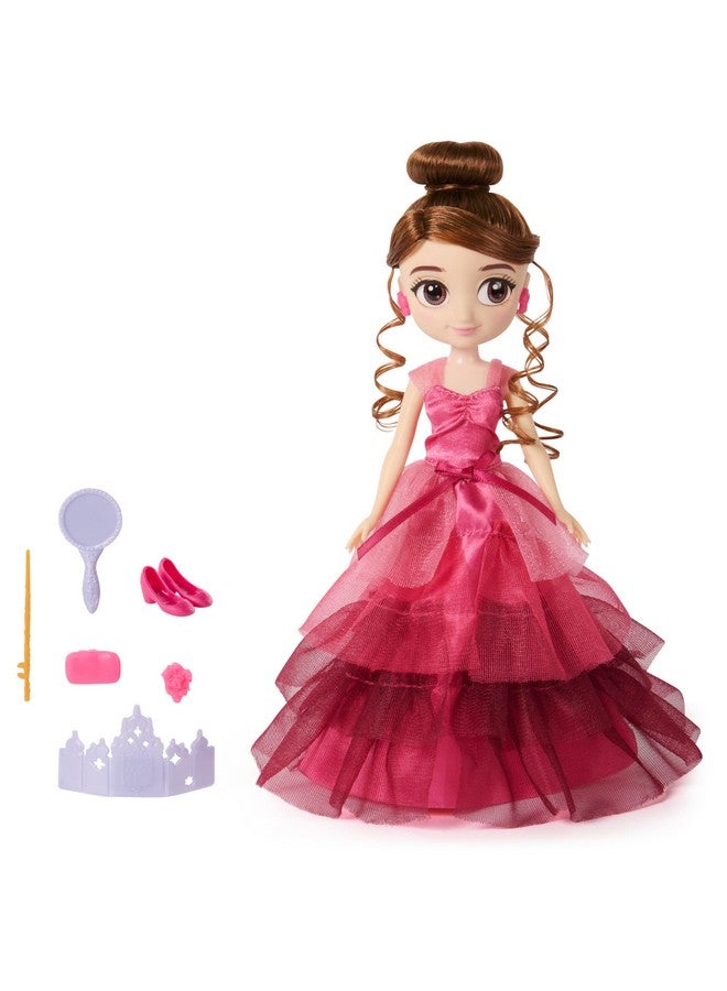 Wizarding World Harry Potter, 8-inch Hermione Granger Doll 9-Piece Yule Ball Gift Set with Doll Accessories, Kids Toys for Ages 6 and up - Image 1