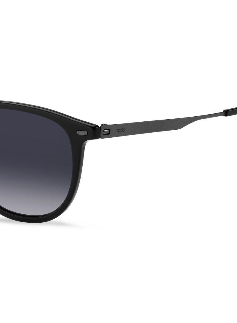 بوس نظارات شمسية رجالية للحماية من الأشعة فوق البنفسجية بوس أسود مقاس عدسة  مم - Image 5