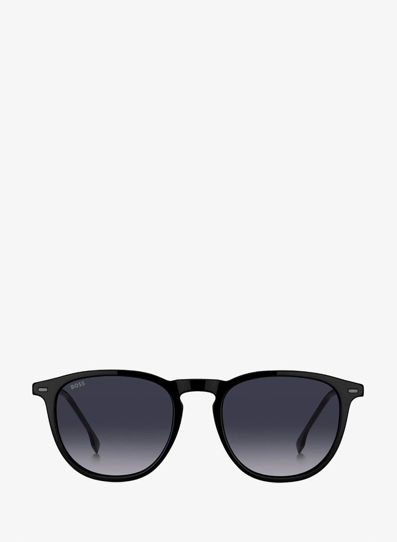 BOSS Men's UV Protection Sunglasses Boss 1639/S Black 44.3 - Lens Size: 52 Mm - Image 3