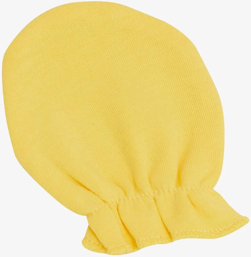 بريز Newborn Baby Gloves Basic Yellow