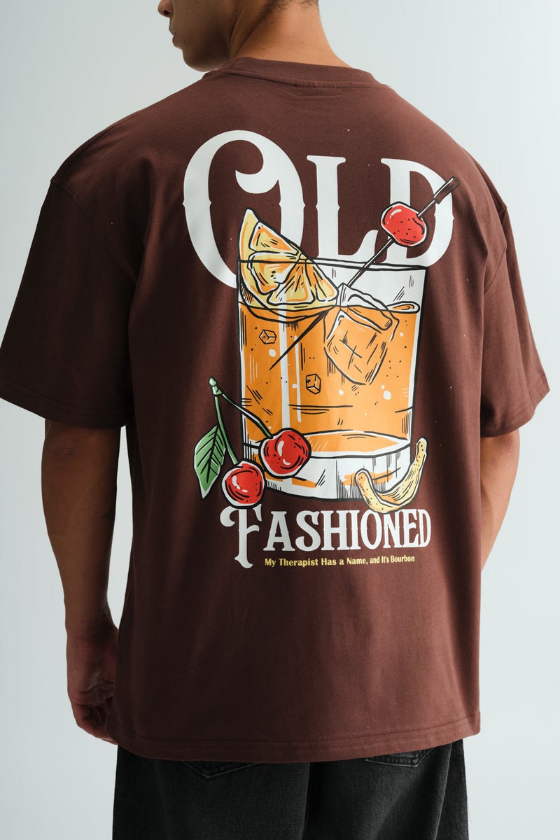 Bonkers Corner Old Fashioned Oversized T-shirt - Image 4