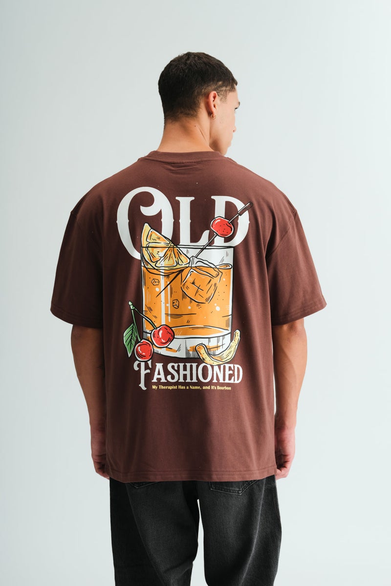 Bonkers Corner Old Fashioned Oversized T-shirt - Image 2