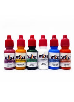 Waxy White - Waxy Sunny Yellow - Waxy Orange - Waxy Kashmir - Waxy Baby Blue - Waxy Green