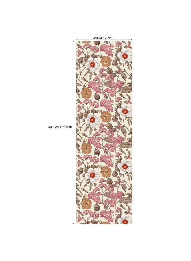 Bluejw Hot Sale Wallpaper Living Room Background Removable Wallpaper Green Plant Flower Seamless Self-adhesive Wallpaper RW131-157 - Image 1