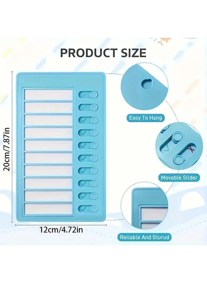White Detachable Sticky Notes Planner For Daily Tasks Home Organization School Office - Image 2
