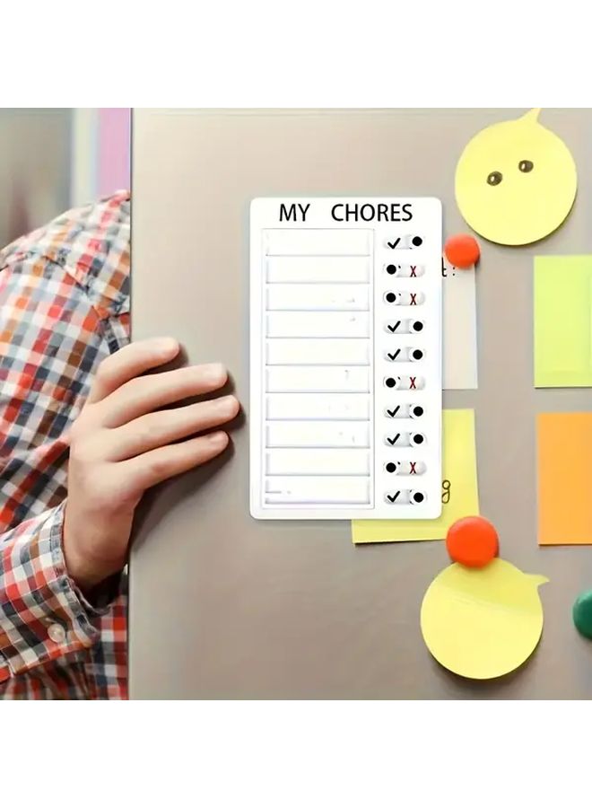 White Detachable Sticky Notes Planner For Daily Tasks Home Organization School Office - Image 4