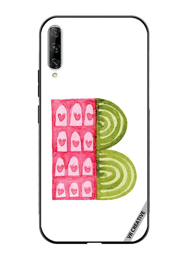 VR CREATIVE Protective Case Cover For Huawei Nova Y9S Alphabet B Design Multicolour - Image 1