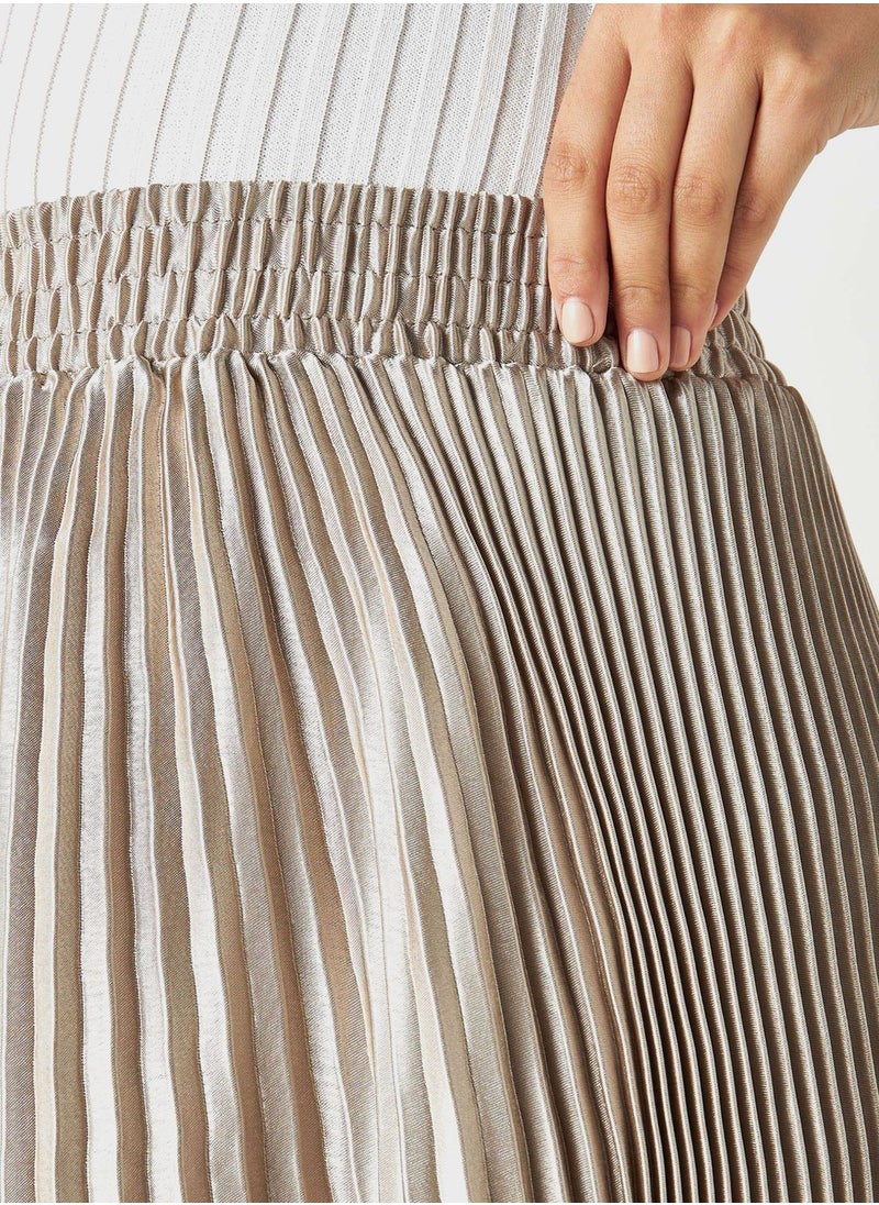 2Xtremz - Plisse High Waist Skirt - Image 1