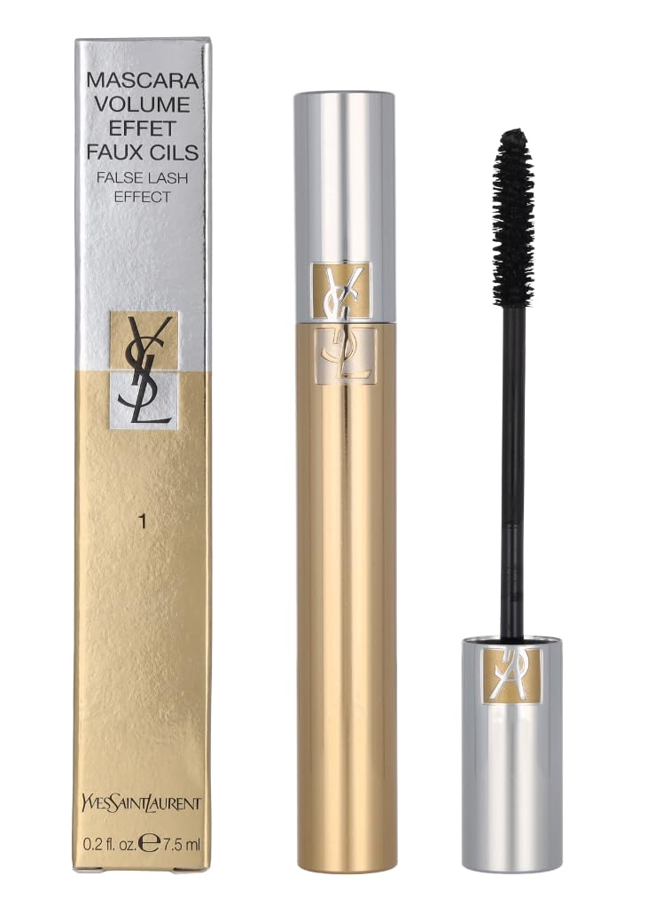 Yves Saint Laurent Volume Effet Faux Cils Luxurious Mascara High Density Black for Women, 0.2 Ounce