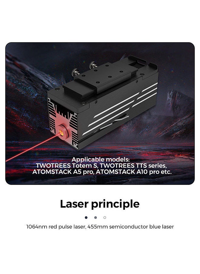 Two Trees - 1064nm Infrared Laser Module for TOTEM S /TTS Laser Engraver Compatible wtih  A5 Pro/A10 pro engraving Rings Bracelets Glrass Water Cup - Image 1